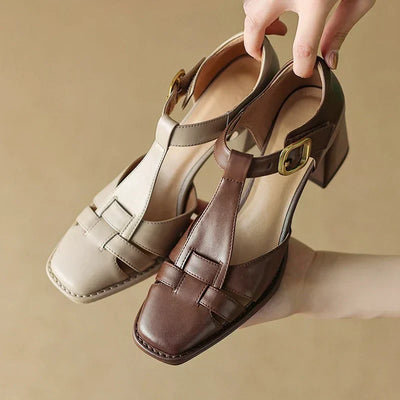 Michela | Square Sandals