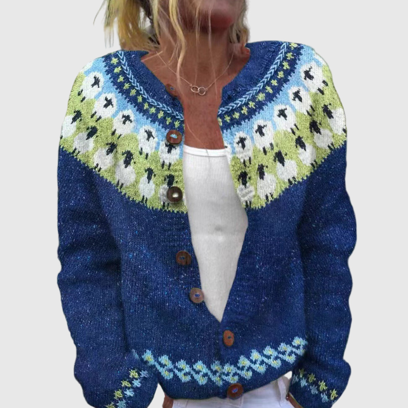 Sophie | Vintage Icelandic Cardigan