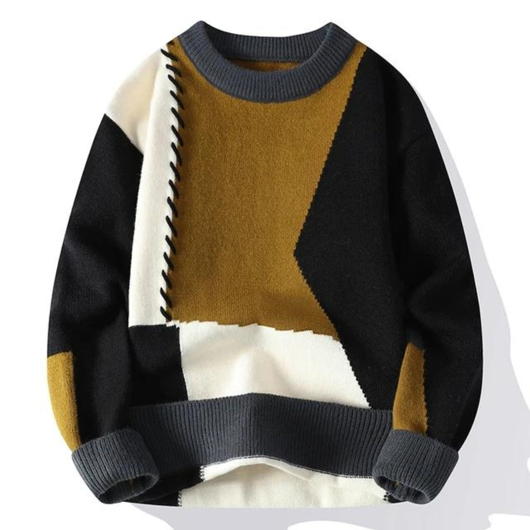 Lydia | Stylish Colorblock Sweater