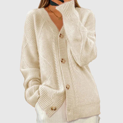 Loise | Cable-Knit Cardigan