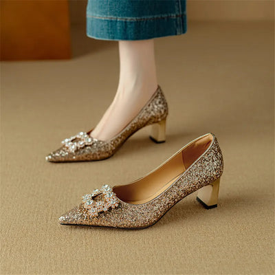 Gloriosa | Glitter Pumps (New York Style)