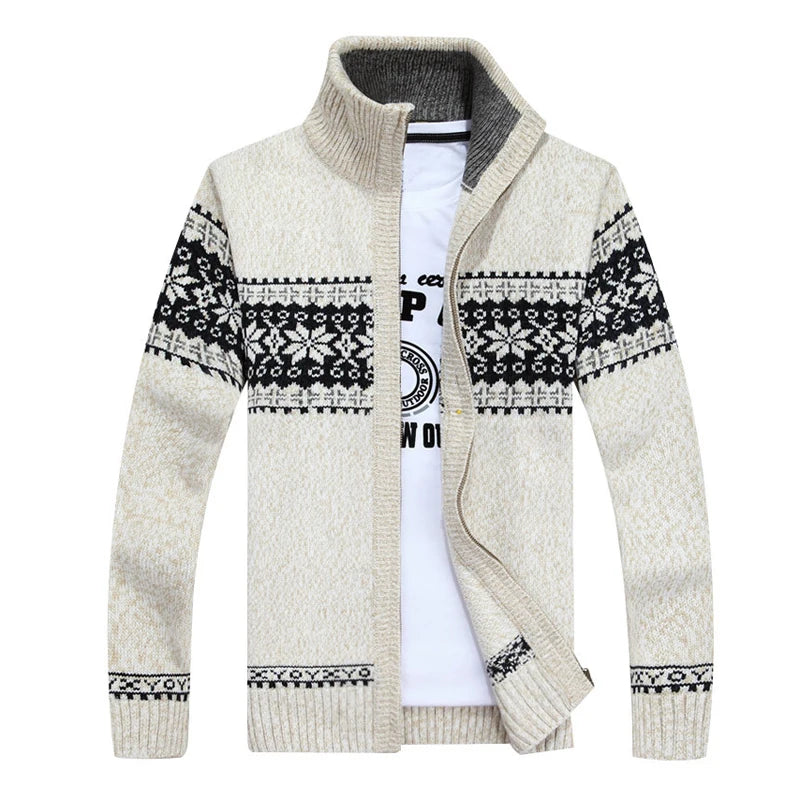 Jacob | Zip-Up Vintage Cardigan