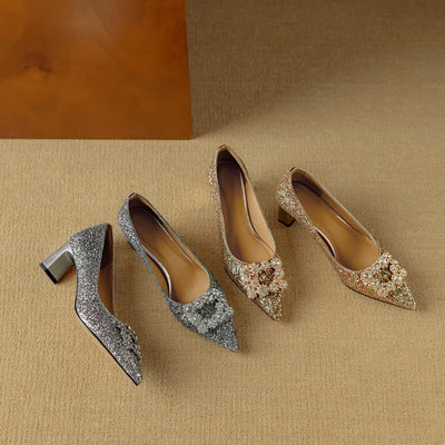 Gloriosa | Glitter Pumps (New York Style)