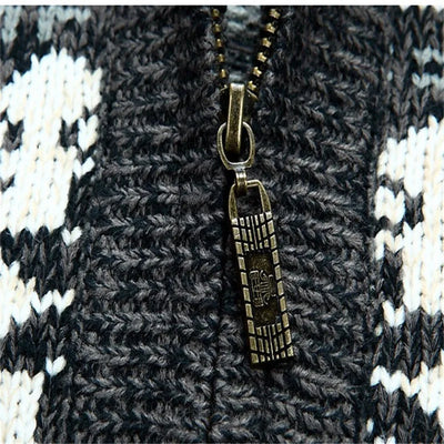 Thomas | Zip-Up Vintage Cardigan