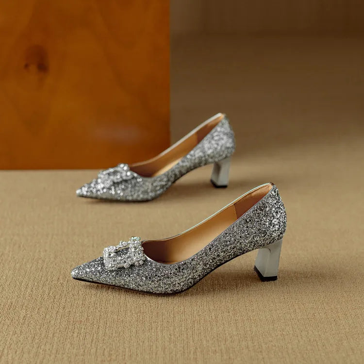 Gloriosa | Glitter Pumps (New York Style)