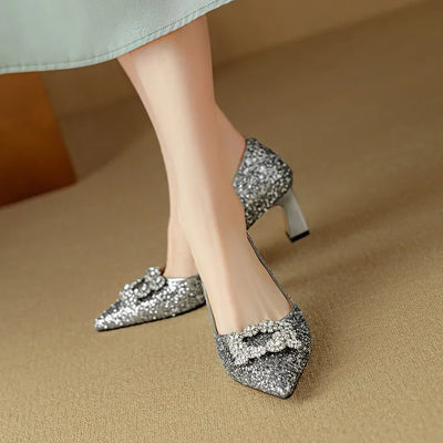 Gloriosa | Glitter Pumps (New York Style)