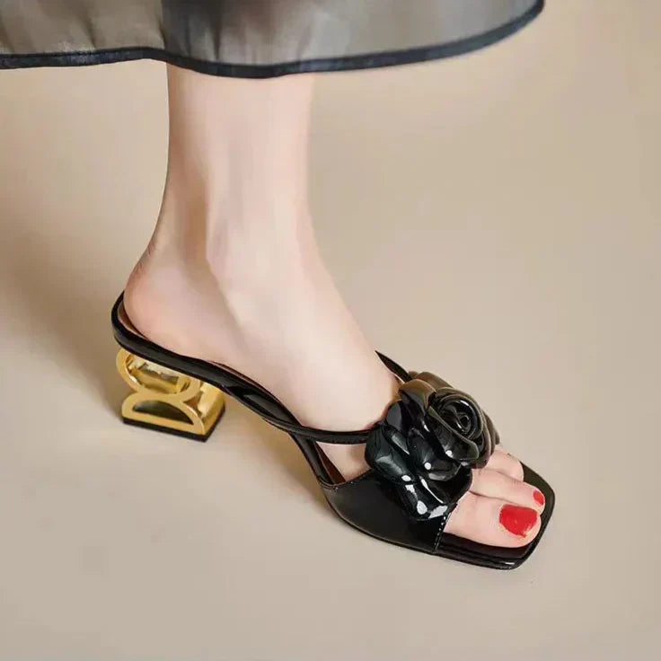 Dera | Floral Sandals