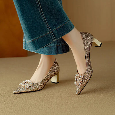 Gloriosa | Glitter Pumps (New York Style)