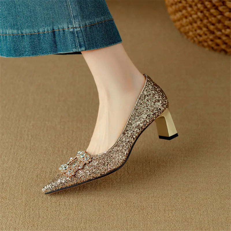 Gloriosa | Glitter Pumps (New York Style)