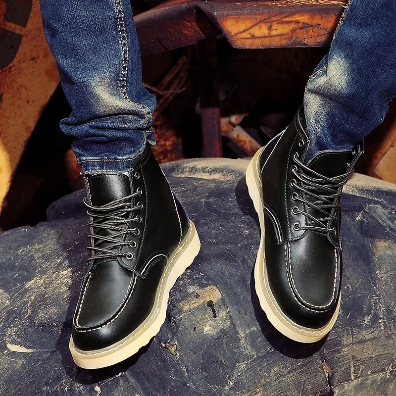 Derk | Leather Boots