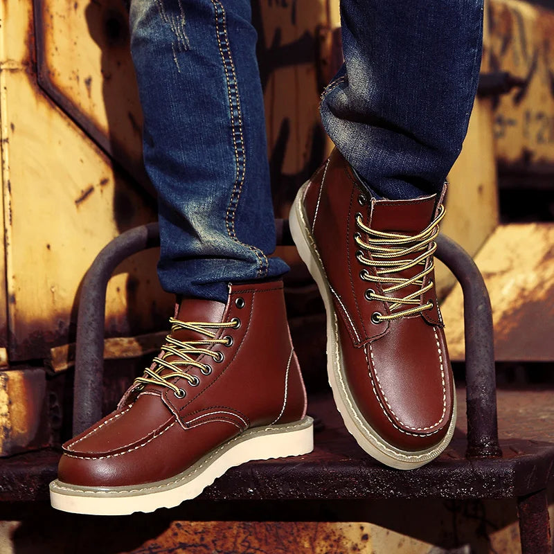 Derk | Leather Boots
