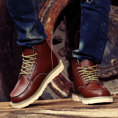 Derk | Leather Boots