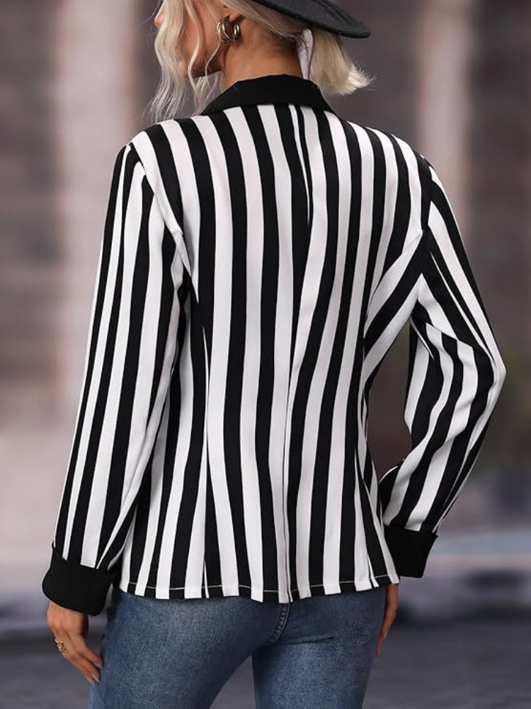 Leona | Striped Blazer