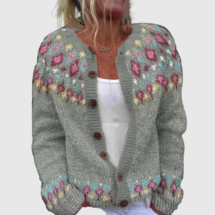 Madeline | Vintage Icelandic Cardigan