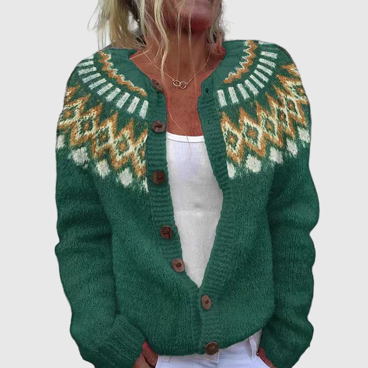 Natalia | Vintage Icelandic Cardigan