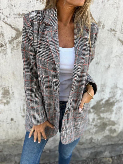 Amely | Check Blazer