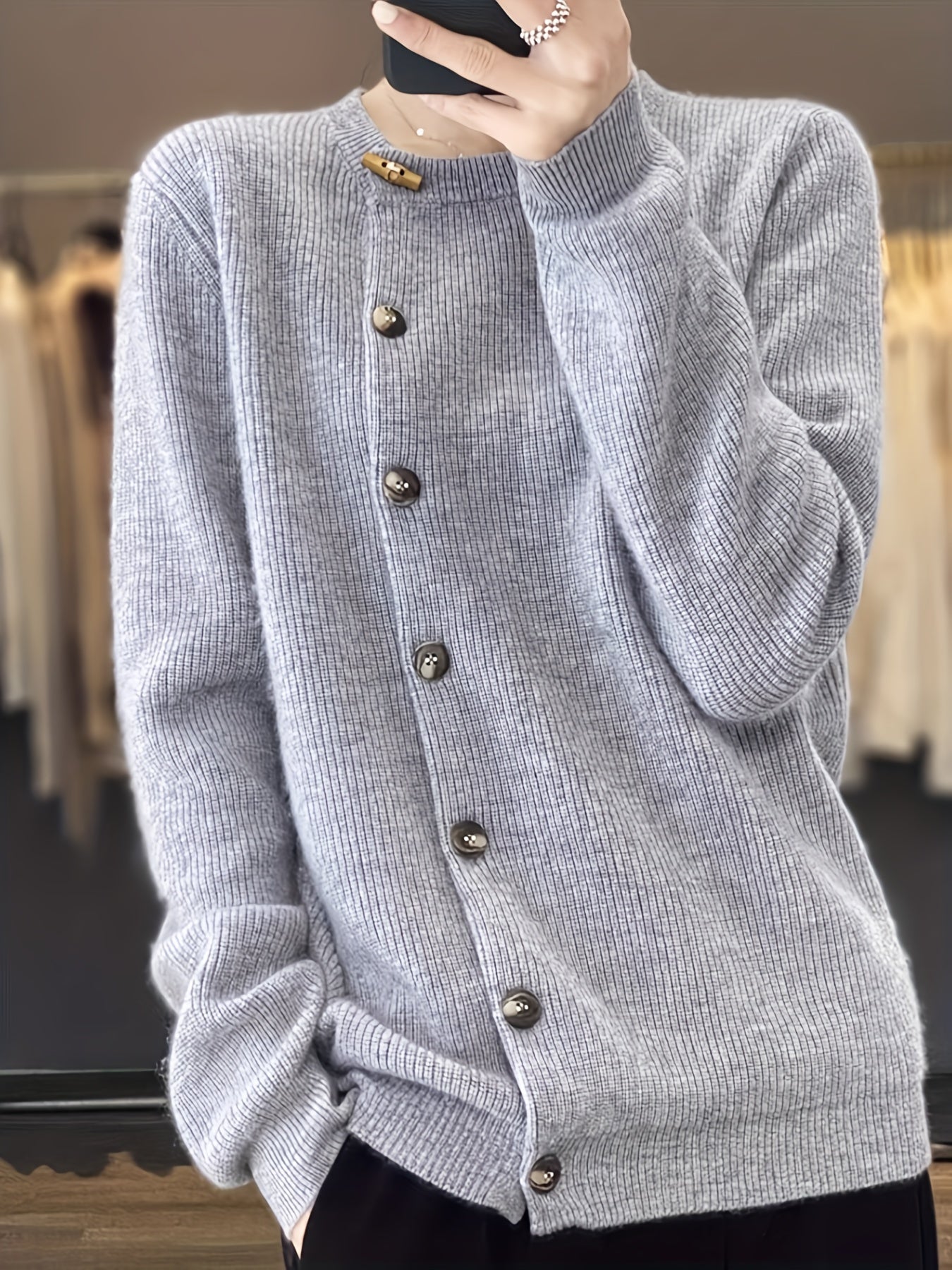 Gemima | Button Cardigan