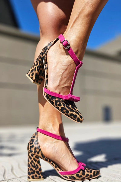 Leontina | Leopard Sandals