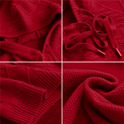 Emily | Knit Hoodie Sweater