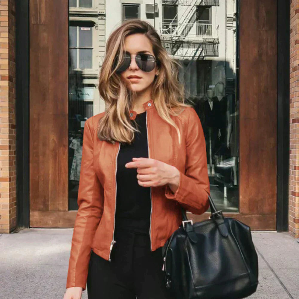 Sophia | Leather Jacket